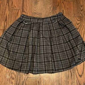 Hot Topic Grunge Black Skirt